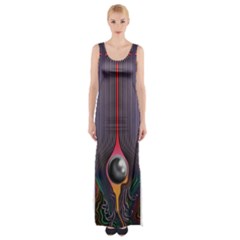 Tame Impala Maxi Thigh Split Dress by milliahood