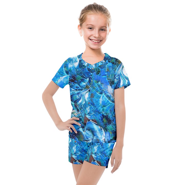 TROPIC Kids  Mesh Tee and Shorts Set