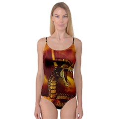 Awesome Dinosaur, Konda In The Night Camisole Leotard  by FantasyWorld7