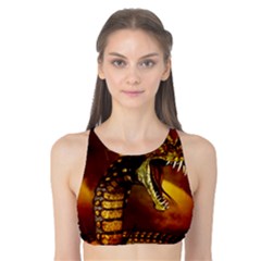 Awesome Dinosaur, Konda In The Night Tank Bikini Top by FantasyWorld7