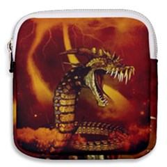 Awesome Dinosaur, Konda In The Night Mini Square Pouch by FantasyWorld7