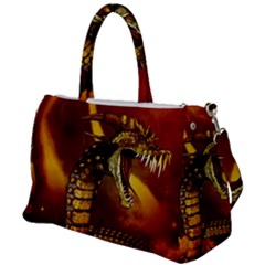 Awesome Dinosaur, Konda In The Night Duffel Travel Bag by FantasyWorld7