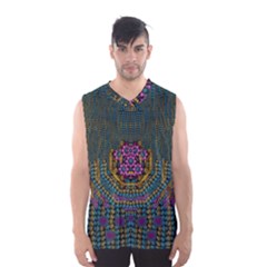 The  Only Way To Freedom And Dignity Ornate Men s Basketball Tank Top by pepitasart