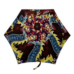 Dragon Lights Main Dragon Mini Folding Umbrellas by Riverwoman