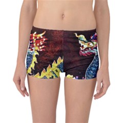 Dragon Lights Main Dragon Reversible Boyleg Bikini Bottoms by Riverwoman