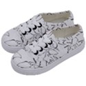 Katsushika Hokusai, Egrets from quick lessons in simplified drawing Kids  Classic Low Top Sneakers View2