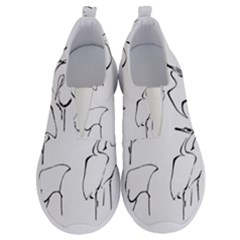 Katsushika Hokusai, Egrets From Quick Lessons In Simplified Drawing No Lace Lightweight Shoes by Valentinaart