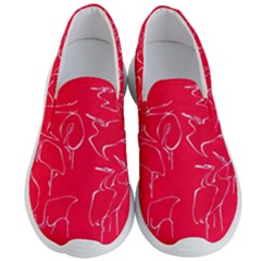 Katsushika Hokusai, Egrets From Quick Lessons In Simplified Drawing Men s Lightweight Slip Ons by Valentinaart