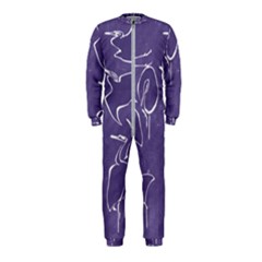 Katsushika Hokusai, Egrets From Quick Lessons In Simplified Drawing Onepiece Jumpsuit (kids) by Valentinaart