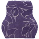 Katsushika Hokusai, Egrets from quick lessons in simplified drawing Car Seat Velour Cushion  View1