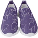 Katsushika Hokusai, Egrets from quick lessons in simplified drawing Kids  Slip On Sneakers View1