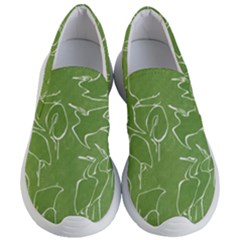 Katsushika Hokusai, Egrets From Quick Lessons In Simplified Drawing Women s Lightweight Slip Ons by Valentinaart