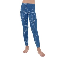 Katsushika Hokusai, Egrets From Quick Lessons In Simplified Drawing Kids  Lightweight Velour Leggings by Valentinaart