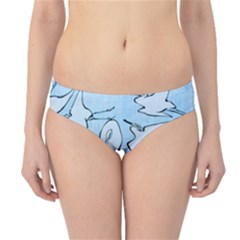 Katsushika Hokusai, Egrets From Quick Lessons In Simplified Drawing Hipster Bikini Bottoms by Valentinaart