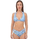 Katsushika Hokusai, Egrets from quick lessons in simplified drawing Double Strap Halter Bikini Set View1