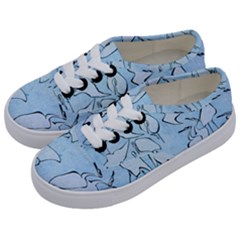 Katsushika Hokusai, Egrets From Quick Lessons In Simplified Drawing Kids  Classic Low Top Sneakers by Valentinaart