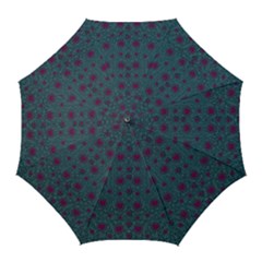 Lovely Ornate Hearts Of Love Golf Umbrellas