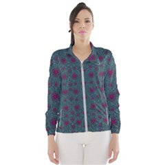 Lovely Ornate Hearts Of Love Women s Windbreaker