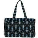 Seamless Pattern Background Black Canvas Work Bag View2