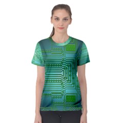 Board Conductors Circuits Women s Sport Mesh Tee