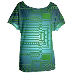 Board Conductors Circuits Women s Oversized Tee by HermanTelo