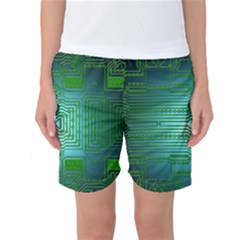 Board Conductors Circuits Women s Basketball Shorts