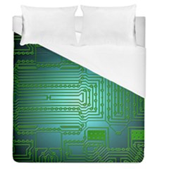 Board Conductors Circuits Duvet Cover (queen Size)