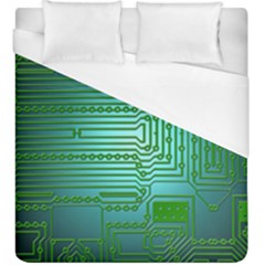 Board Conductors Circuits Duvet Cover (king Size)