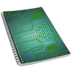 Board Conductors Circuits 5 5  X 8 5  Notebook by HermanTelo