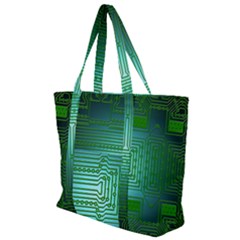 Board Conductors Circuits Zip Up Canvas Bag