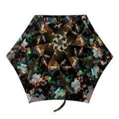 Abstract Texture Desktop Mini Folding Umbrellas by HermanTelo