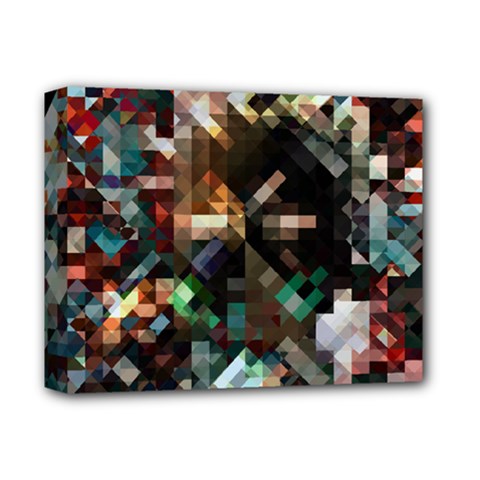 Abstract Texture Desktop Deluxe Canvas 14  X 11  (stretched)