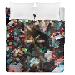 Abstract Texture Desktop Duvet Cover Double Side (queen Size)