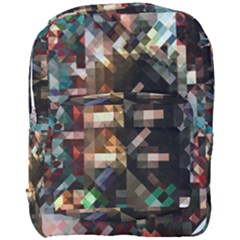 Abstract Texture Desktop Full Print Backpack by HermanTelo