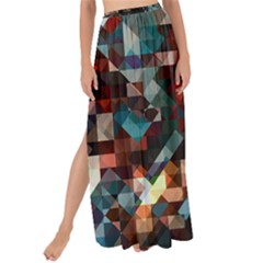 Abstract Texture Desktop Maxi Chiffon Tie-up Sarong