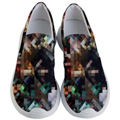 Abstract Texture Desktop Women s Lightweight Slip Ons