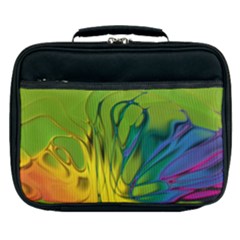 Abstract Pattern Lines Wave Lunch Bag