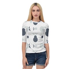 Apples Pears Continuous Quarter Sleeve Raglan Tee