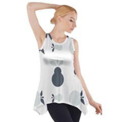 Apples Pears Continuous Side Drop Tank Tunic