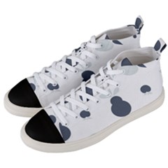 Apples Pears Continuous Men s Mid-top Canvas Sneakers by HermanTelo