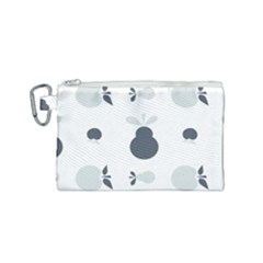 Apples Pears Continuous Canvas Cosmetic Bag (small)