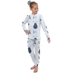 Apples Pears Continuous Kids  Long Sleeve Set 