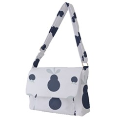 Apples Pears Continuous Full Print Messenger Bag