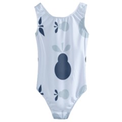 Apples Pears Continuous Kids  Cut-out Back One Piece Swimsuit