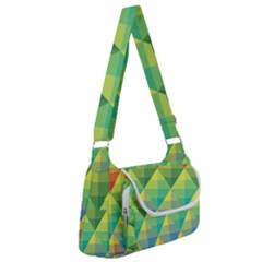 Background Colorful Geometric Triangle Multipack Bag