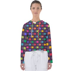 Background Colorful Geometric Women s Slouchy Sweat by HermanTelo