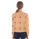 Bee Bug Nature Wallpaper Women s Long Sleeve Tee View2