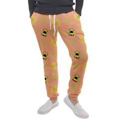 Bee Bug Nature Wallpaper Men s Jogger Sweatpants