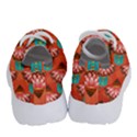 Background Floral Pattern Red Running Shoes View4