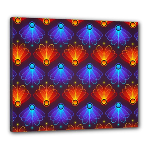 Background Colorful Abstract Canvas 24  X 20  (stretched)